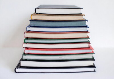 Stack of Colorful Books