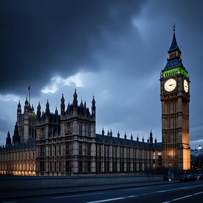 Big Ben and Houses of Parliament at night