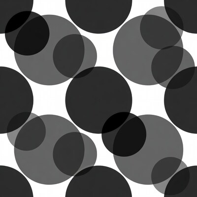 Black Gray Dots Pattern Background