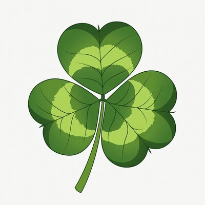 Three-leaf clover illustration