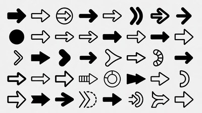 Arrow Icons Set