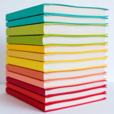 Colorful Stack of Books