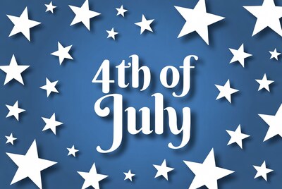 4th of July Stars Background