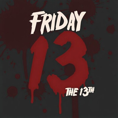 Friday the 13th Horror Graphic