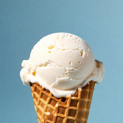 Vanilla Ice Cream Cone