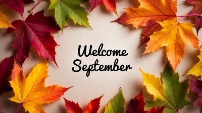 Welcome September Autumn Leaves