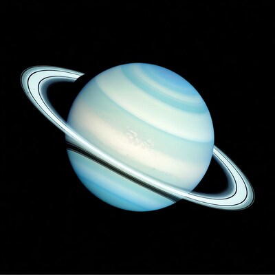 Uranus with rings