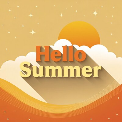 Hello Summer Illustration