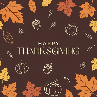 Happy Thanksgiving illustration