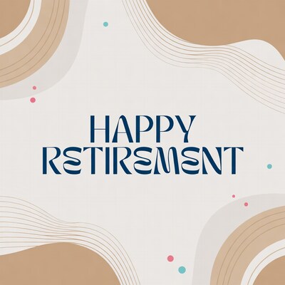 Happy Retirement Card