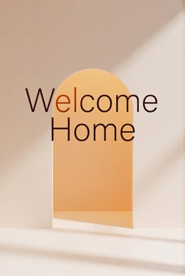 Welcome Home Arch Illustration