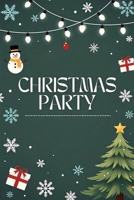 Christmas Party Illustration
