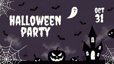 Halloween Party Illustration