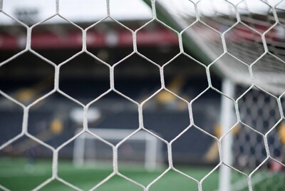 Soccer Goal Net Closeup