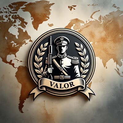 Soldier Valor Emblem on World Map