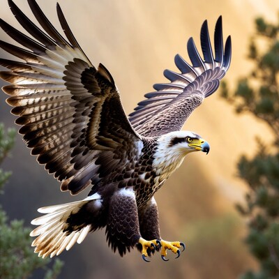 White-bellied Sea Eagle flying
