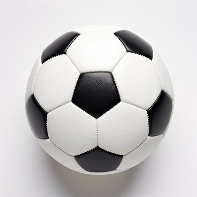 Soccer Ball on White Background