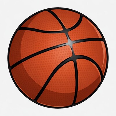 Basketball illustration isolated background