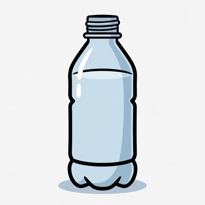 Water Bottle Illustration