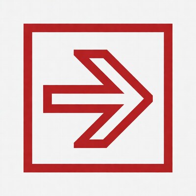 Red right arrow icon