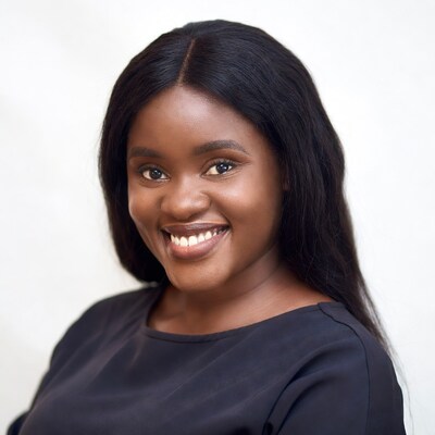 Smiling African-American woman portrait