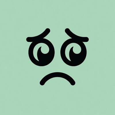 Sad Kawaii Eyes Emoji