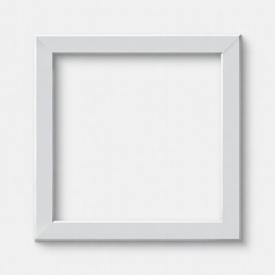 White Empty Picture Frame