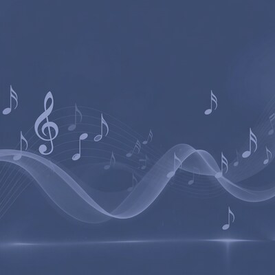 Musical Notes on Blue Waves
