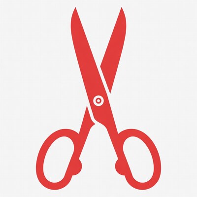 Red Scissors Icon