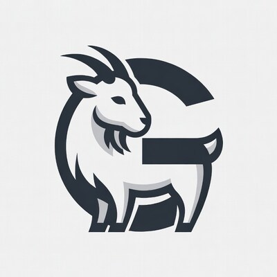 Goat shaped G letter logo