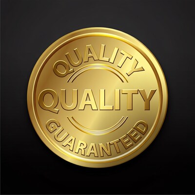Gold Quality Guaranteed Badge