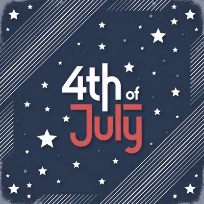 4th of July Stars Graphic