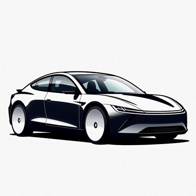 Sleek Sports Car Illustration