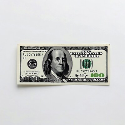 Benjamin Franklin 100 Dollar Bill