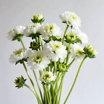 White Chrysanthemum Bouquet