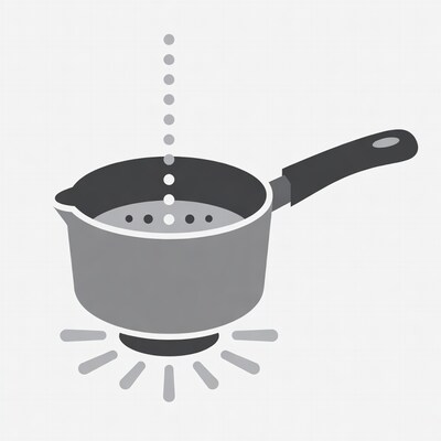 Boiling Pot on Stove