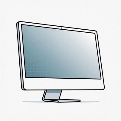 iMac computer illustration