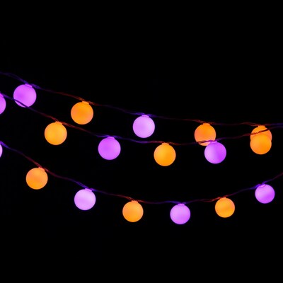 Orange Purple Fairy Lights String