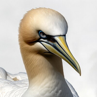 Nazca Booby Bird Closeup