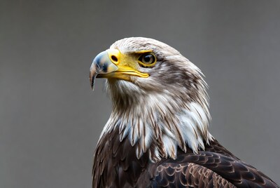 Bald eagle close-up portrait