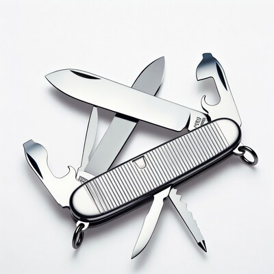 Open Victorinox Swiss Army Knife