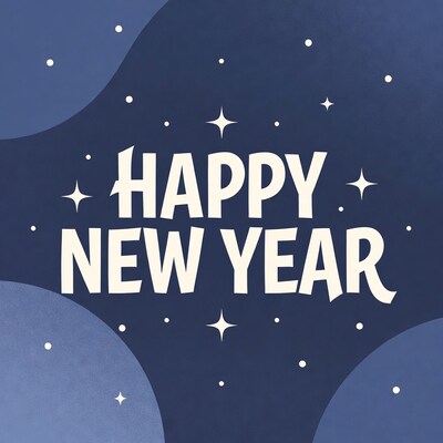Happy New Year illustration