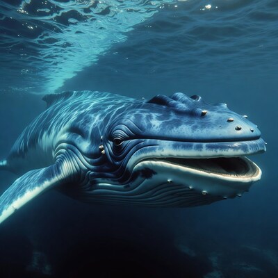 Humpback Whale Underwater