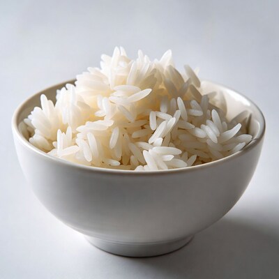 White Rice in Bowl