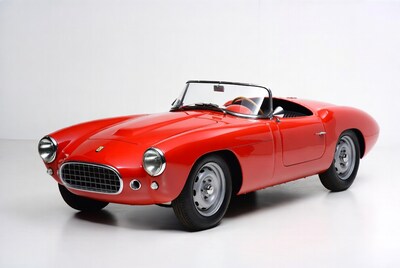 Red Ferrari 250 GT California Spyder