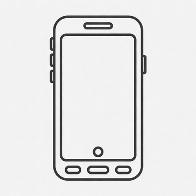 Smartphone line icon