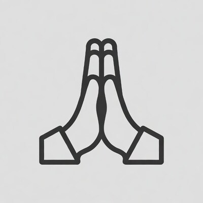 Praying Hands Icon