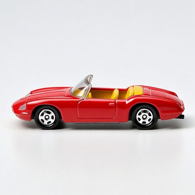 Red convertible toy car