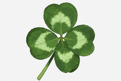 Four-leaf clover illustration