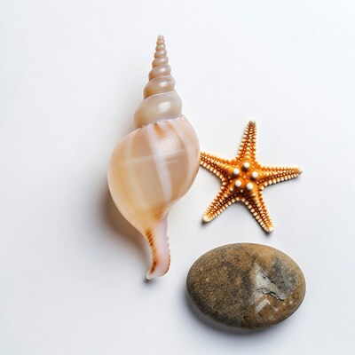 Seashell Starfish Beach Stone